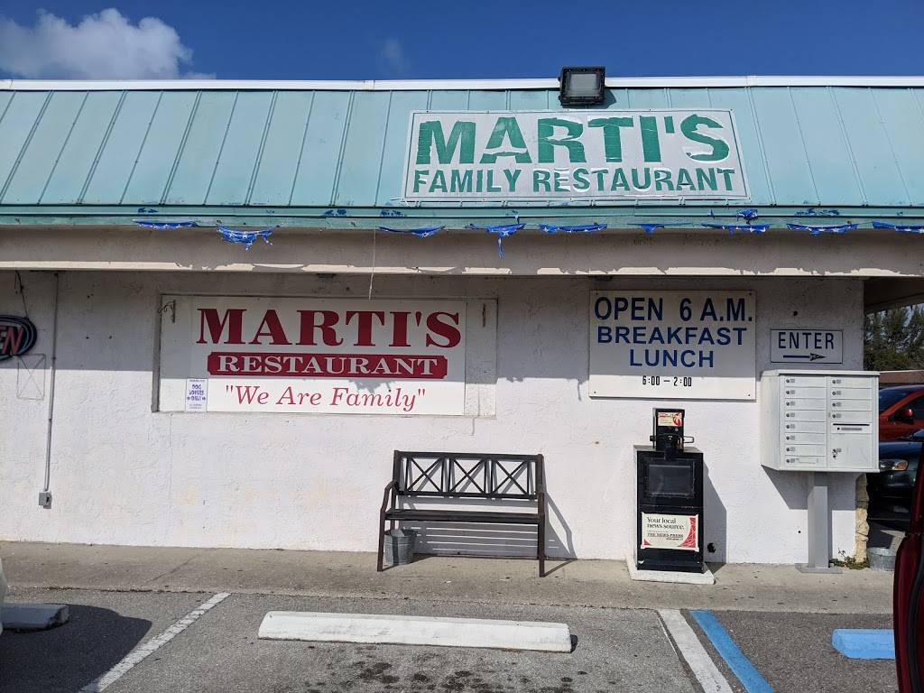 Martis Family Dining | restaurant | 16200 San Carlos Blvd A, Fort Myers, FL 33908, USA | 2394667444 OR +1 239-466-7444