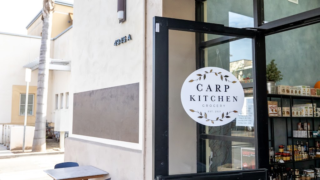Carp Kitchen & Grocery | restaurant | 4945A Carpinteria Ave, Carpinteria, CA 93013, USA | 8053189400 OR +1 805-318-9400