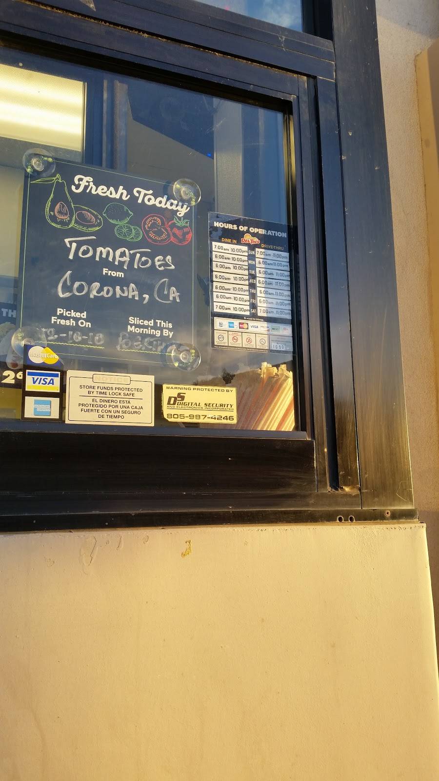 Del Taco | meal takeaway | 55 E Hallock Dr, Santa Paula, CA 93060, USA | 8055254444 OR +1 805-525-4444