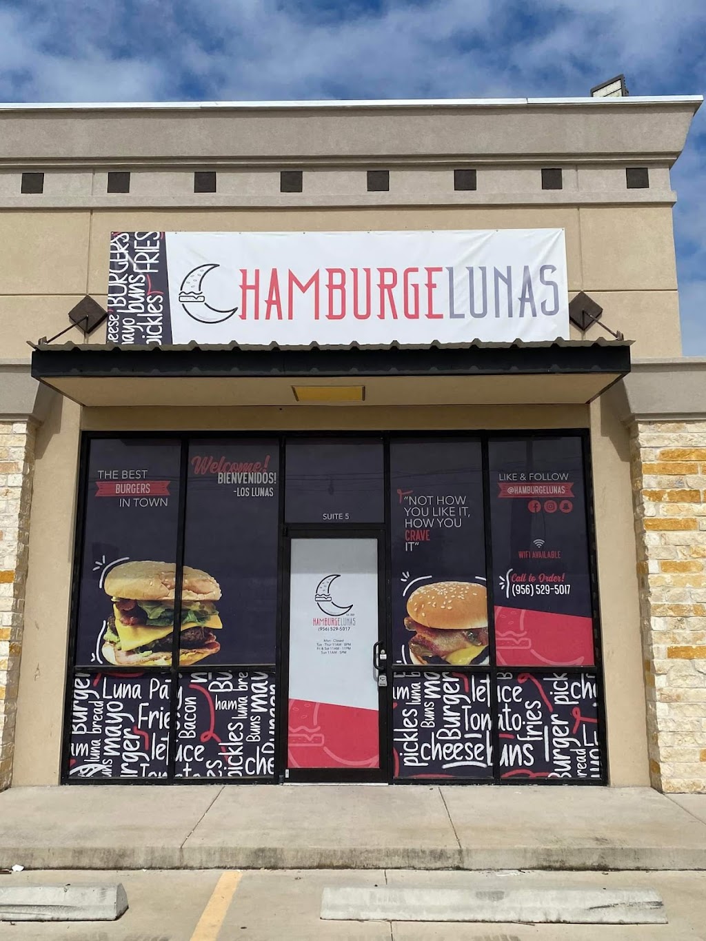 HamburgeLunas | restaurant | 10320 Mile 7 Suite 5, Mission, TX 78573, USA | 9565295017 OR +1 956-529-5017