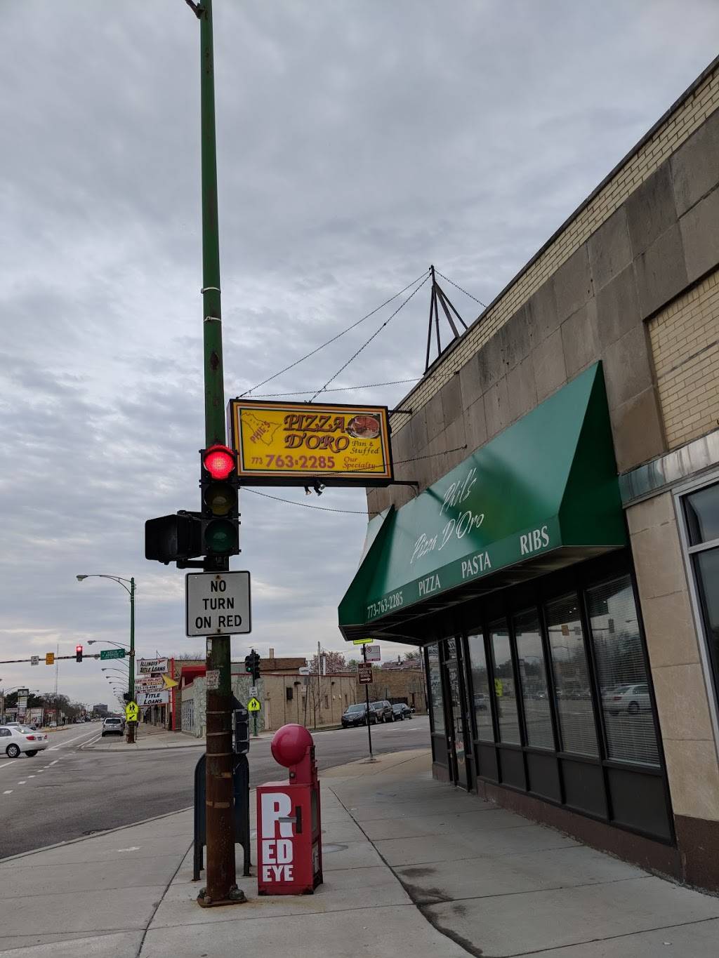 Phils Pizza DOro | restaurant | 5800 N Milwaukee Ave, Chicago, IL 60646, USA | 7737632285 OR +1 773-763-2285