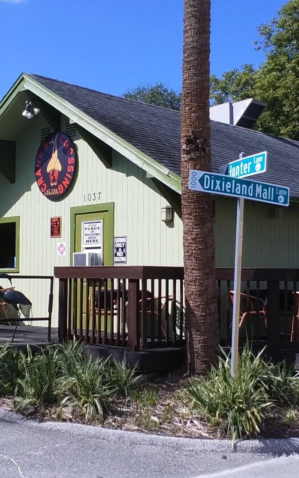 Cranes Crossing at the Gardens | restaurant | 1037 Dixieland Mall Ln, Lakeland, FL 33803, USA | 8635834434 OR +1 863-583-4434