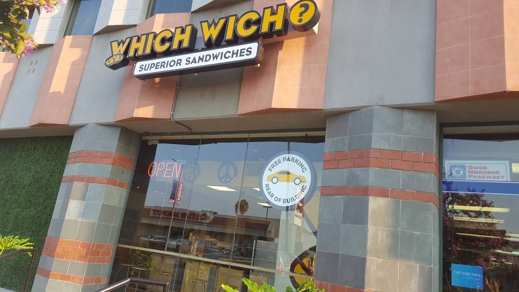Which Wich Superior Sandwiches | restaurant | 16550 Ventura Blvd #110, Encino, CA 91436, USA | 8188495236 OR +1 818-849-5236