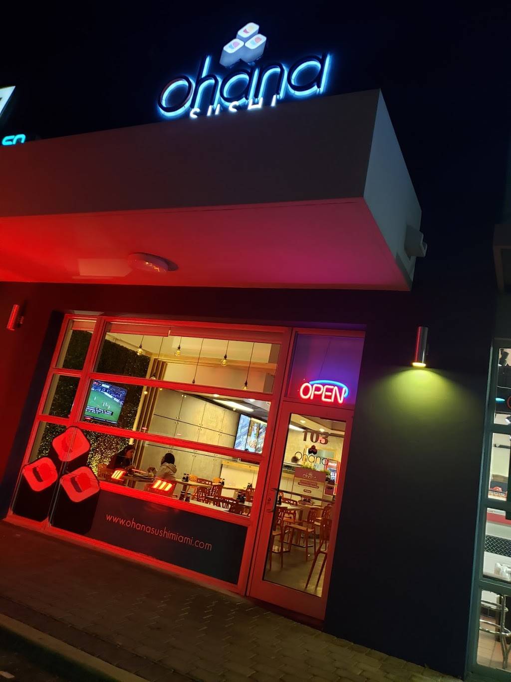 Ohana Sushi | restaurant | 3887 NW 107th Ave #103, Doral, FL 33178, USA | 7863911062 OR +1 786-391-1062