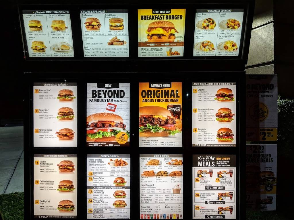 Carls Jr. | restaurant | 10148 Rosecrans Ave, Bellflower, CA 90706, USA | 5624612906 OR +1 562-461-2906