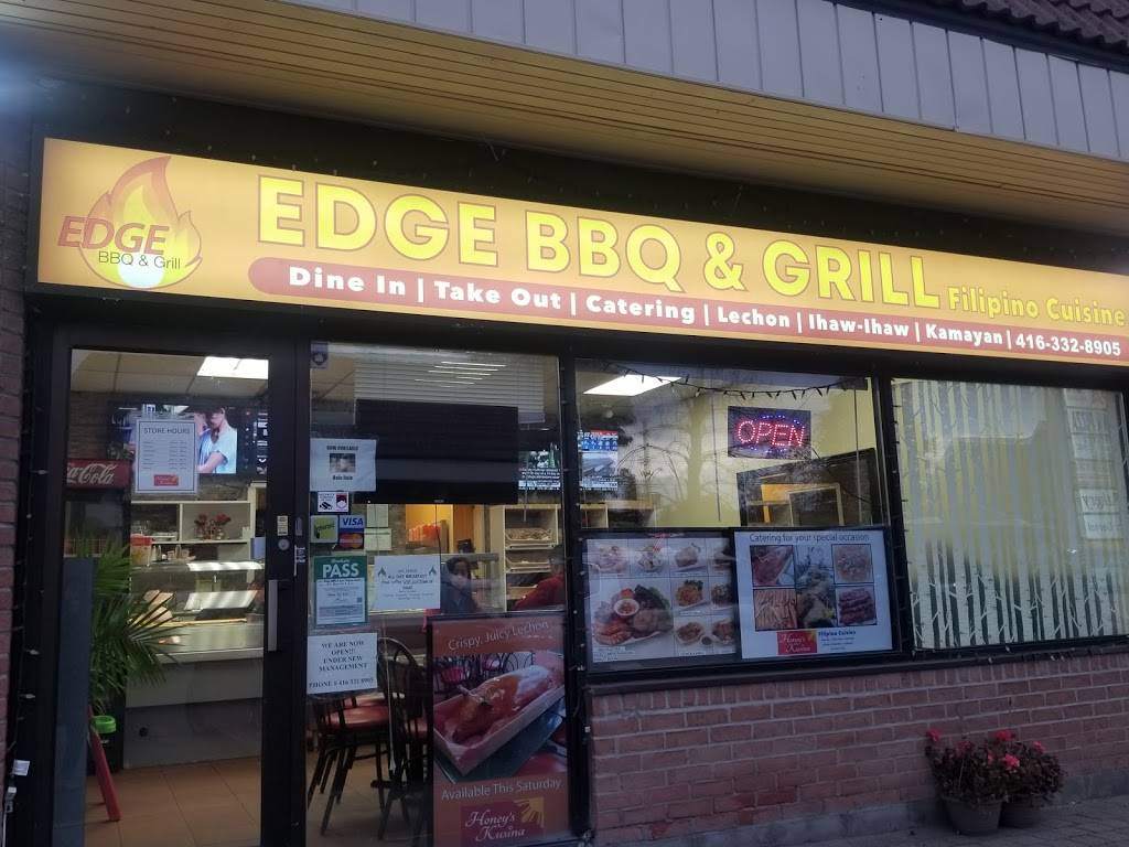 EDGE BBQ & GRILL Filipino Cuisine | restaurant | 4915 Steeles Ave E Unit 1, Scarborough, ON M1V 4Z3, Canada | 4163328905 OR +1 416-332-8905