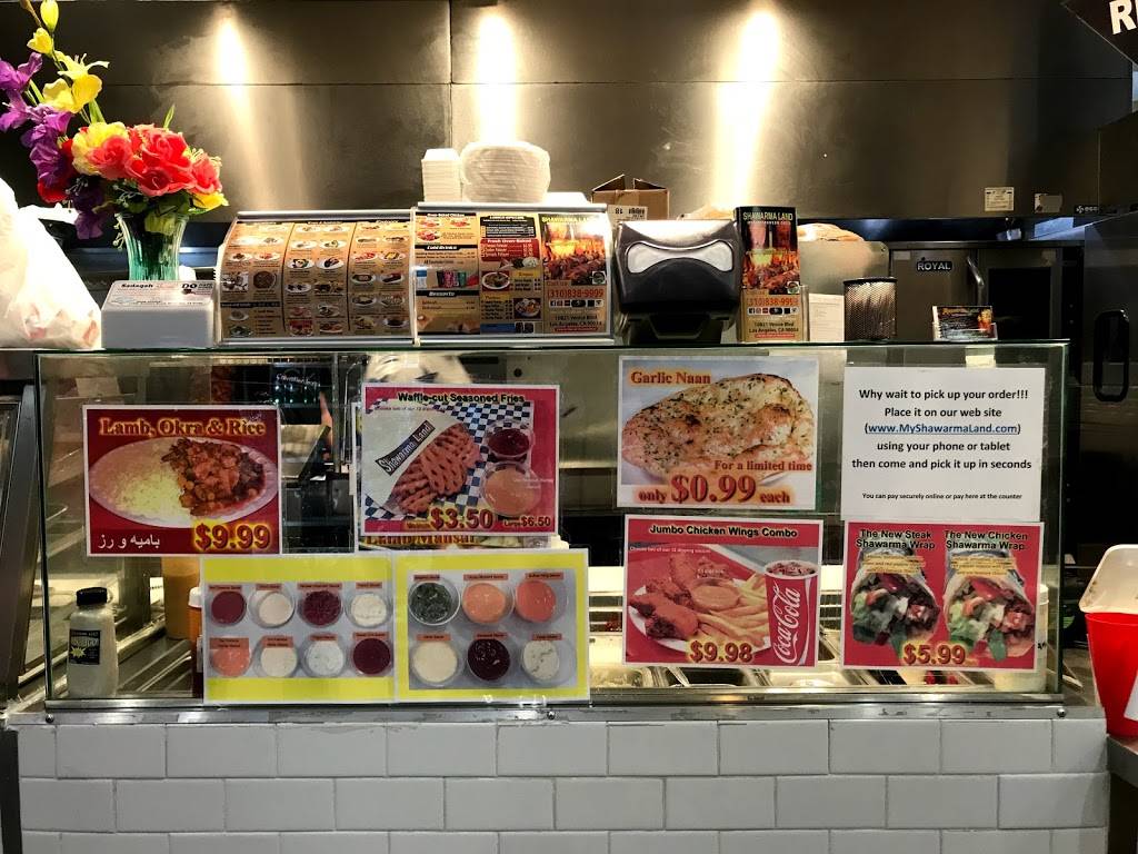 Shawarma Land Mediterranean | restaurant | 10821 Venice Blvd, Los Angeles, CA 90034, USA | 3108389999 OR +1 310-838-9999