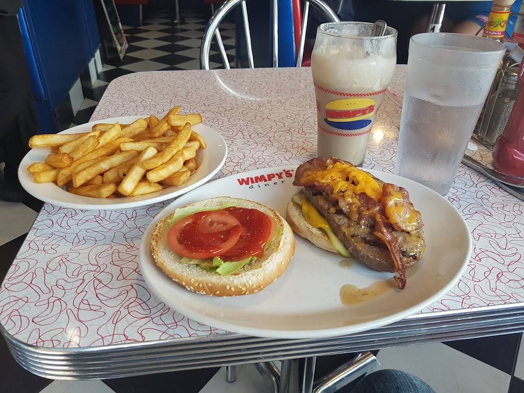 Wimpy’s Diner | restaurant | 347 Bayfield St Unit #1, Barrie, ON L4M 3C3, Canada | 7055037200 OR +1 705-503-7200