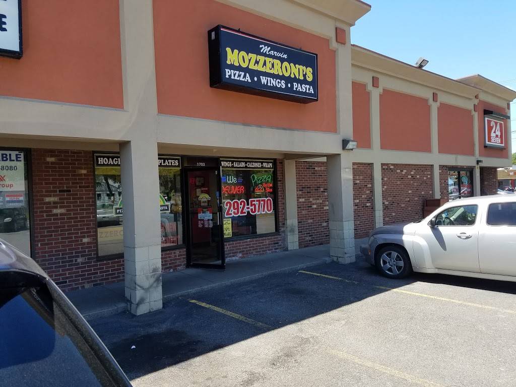 Marvin Mozzeronis Pizza & Pasta | meal delivery | 1703 Crittenden Rd, Rochester, NY 14623, USA | 5852925770 OR +1 585-292-5770