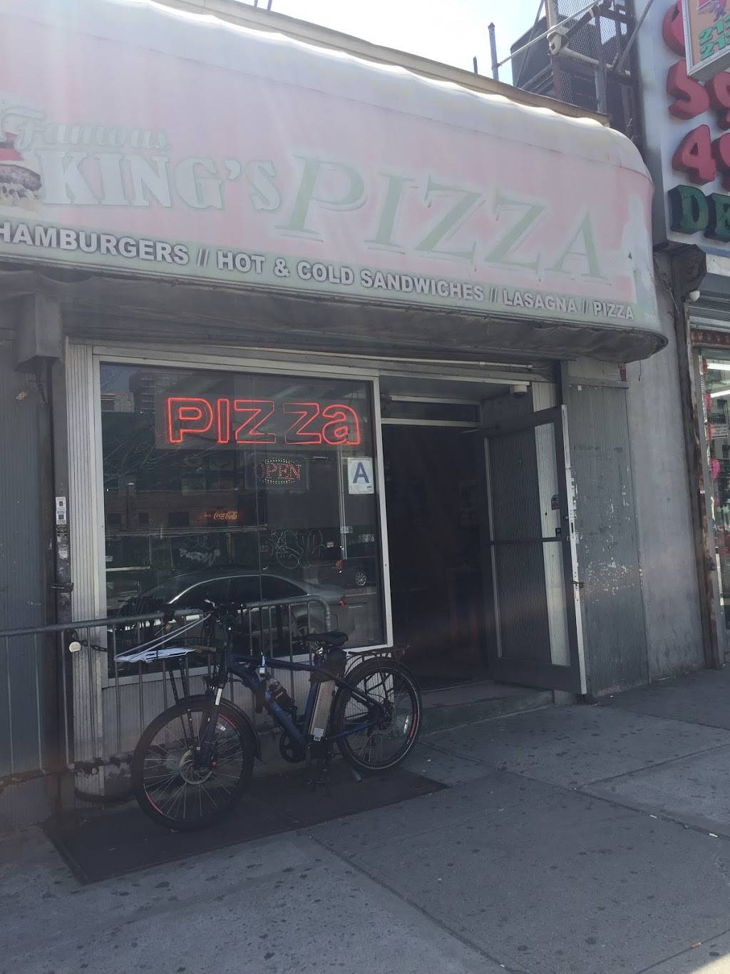 Kings Pizza of Harlem | restaurant | 110 W 145th St, New York, NY 10039, USA | 2122830182 OR +1 212-283-0182