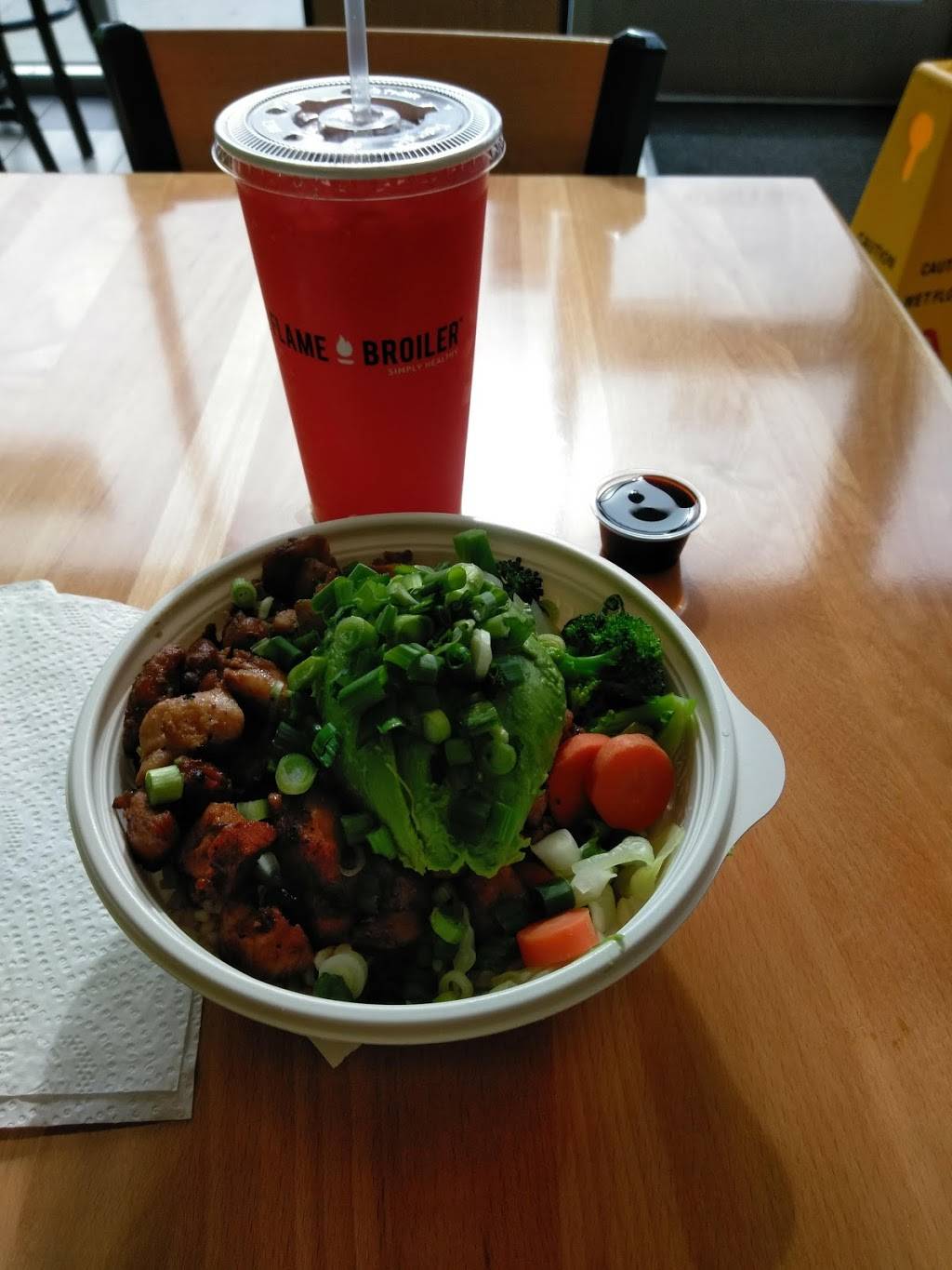 The Flame Broiler | restaurant | 23550 Alessandro Blvd, Moreno Valley, CA 92553, USA | 9516537900 OR +1 951-653-7900