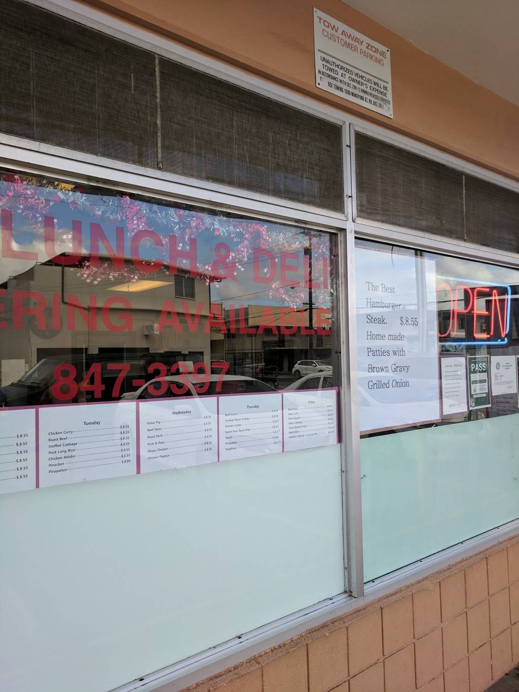 K C Lunch & Deli | meal takeaway | 265 Mokauea St, Honolulu, HI 96819, USA | 8088473397 OR +1 808-847-3397