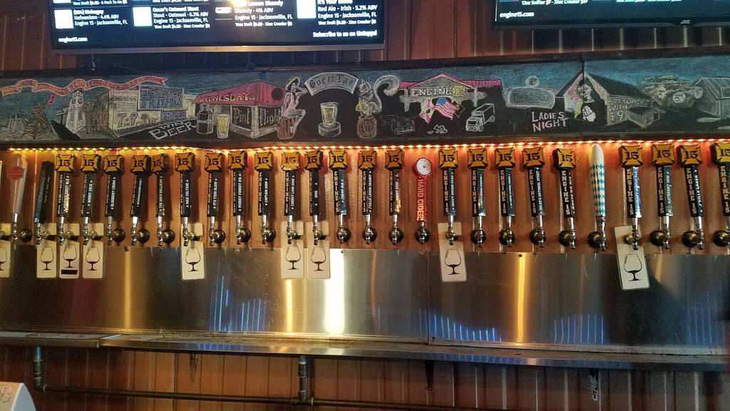 Engine 15 Brewing Co. | restaurant | 1500 Beach Blvd #217, Jacksonville Beach, FL 32250, USA | 9042492337 OR +1 904-249-2337