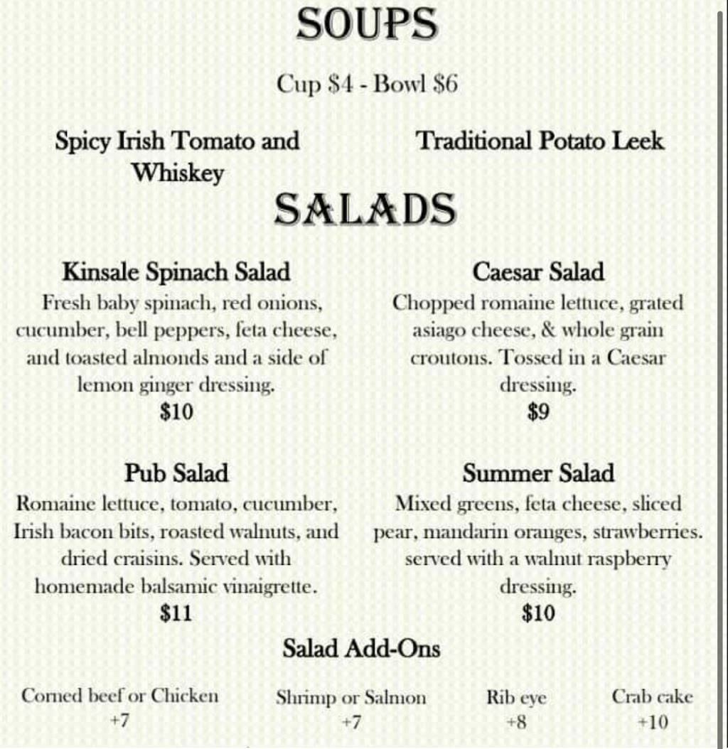 The Irish Pub Next Door | restaurant | 4584 Mountain Rd, Pasadena, MD 21122, USA | 4437022918 OR +1 443-702-2918