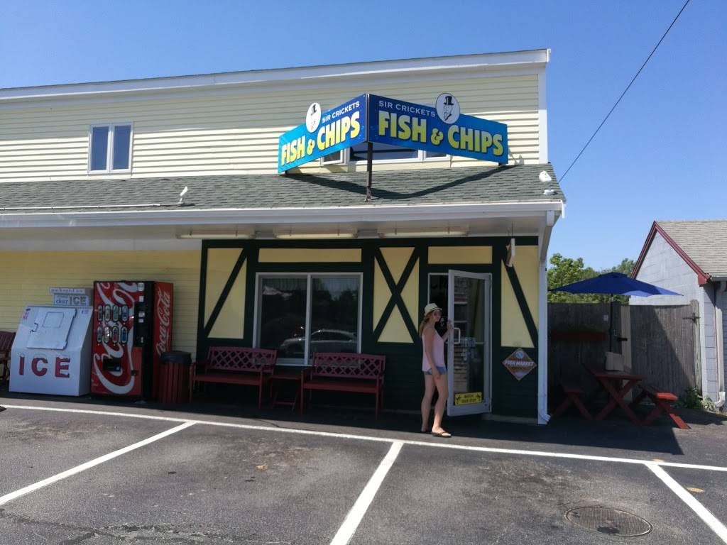 Sir Crickets Fish & Chips | restaurant | 38 MA-6A, Orleans, MA 02653, USA | 5082554453 OR +1 508-255-4453