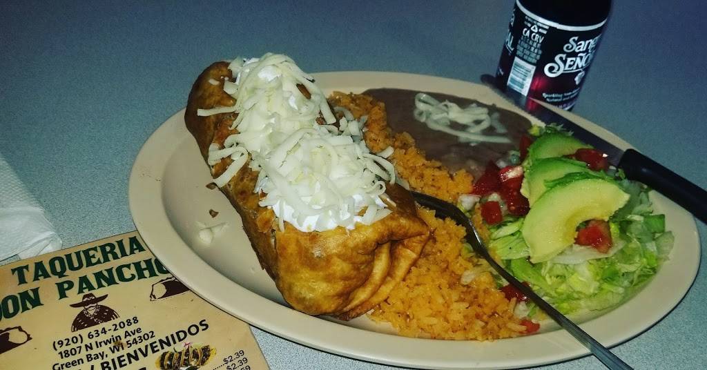 Taqueria Don Pancho | restaurant | 1807 N Irwin Ave, Green Bay, WI 54302, USA | 9206342088 OR +1 920-634-2088