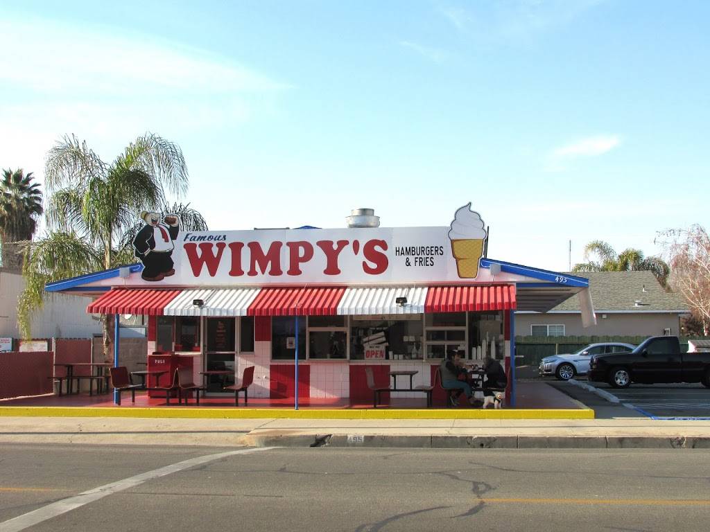 Wimpys Hamburgers | restaurant | 495 E Tulare St, Dinuba, CA 93618, USA | 5593155732 OR +1 559-315-5732