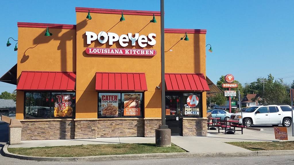 Popeyes Louisiana Kitchen | restaurant | 270 N State Rd 135, Greenwood, IN 46142, USA | 3178817530 OR +1 317-881-7530