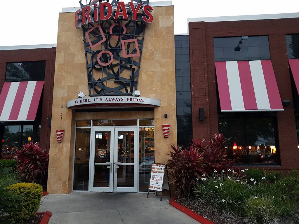 TGI Fridays | restaurant | 4151 Millenia Blvd, Orlando, FL 32839, USA | 4073527540 OR +1 407-352-7540