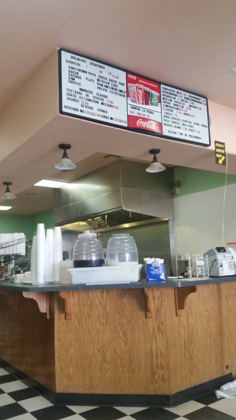 Taqueria La Piedad | restaurant | 228 E Kings St # C, Avenal, CA 93204, USA | 5593869474 OR +1 559-386-9474