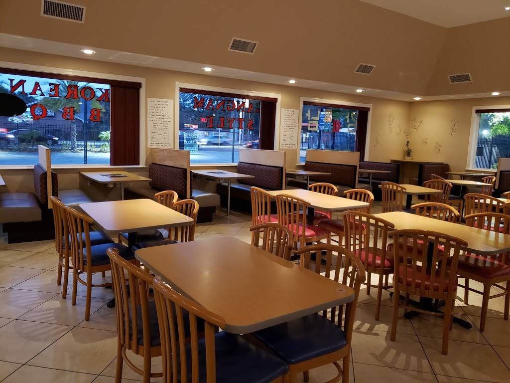 Gangnam style korean BBQ restaurant | restaurant | 701 E Fletcher Ave, Tampa, FL 33612, USA | 8134435778 OR +1 813-443-5778