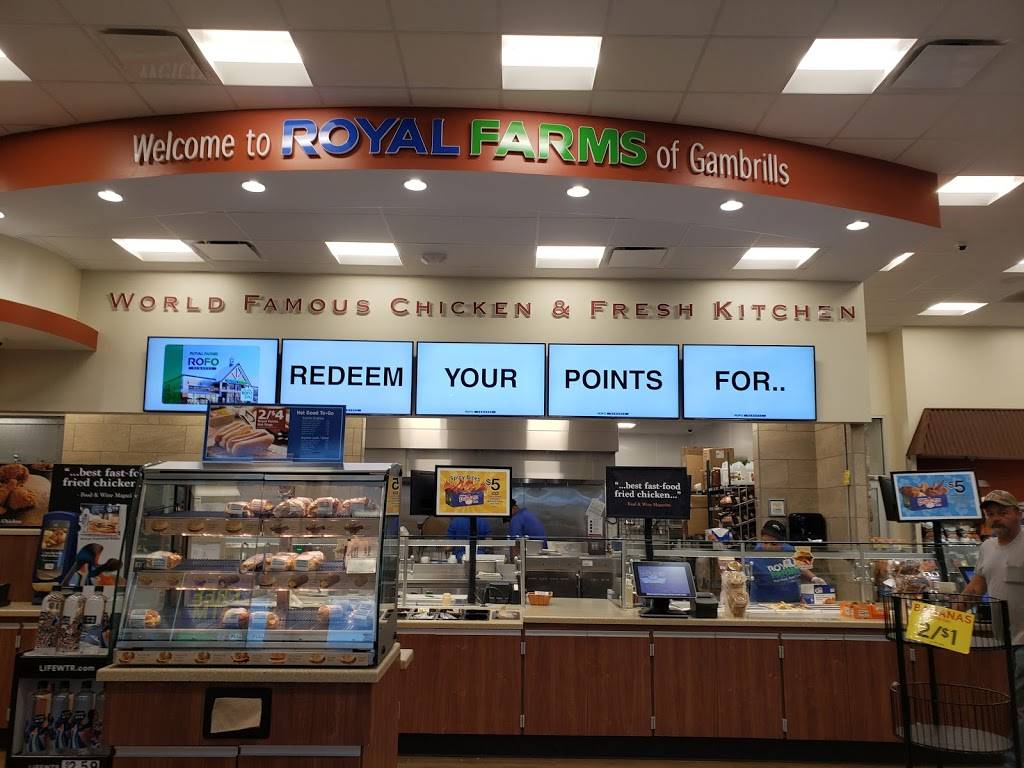 Royal Farms | meal takeaway | 700 Annapolis Rd, Gambrills, MD 21054, USA | 4432927134 OR +1 443-292-7134