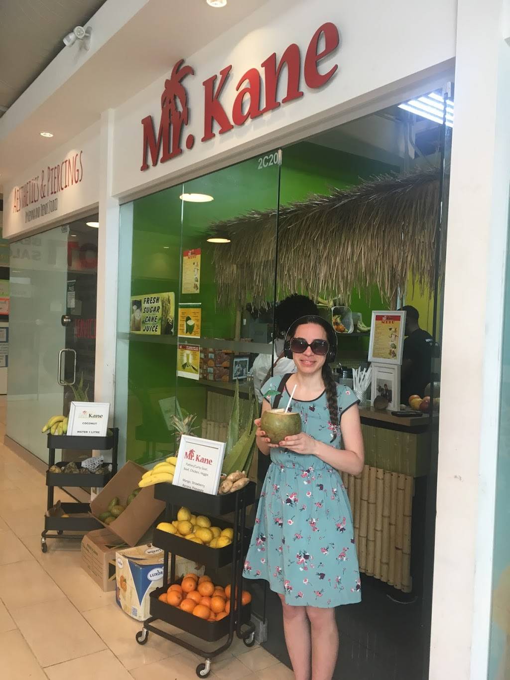 Mr.Kane Natural Beverages Sugar Cane-Smoothies-Green Coconunts-T | restaurant | Unit # 2C20-7215 Goreway Drive Westwood Square (2nd Floor Off Escalator ), Malton, ON L4T 2T9, Canada | 4166711949 OR +1 416-671-1949