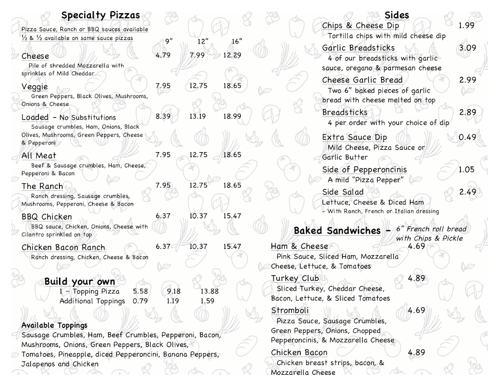 Homestead Pizza | meal takeaway | 1510 Main St, Ferdinand, IN 47532, USA | 8123671808 OR +1 812-367-1808