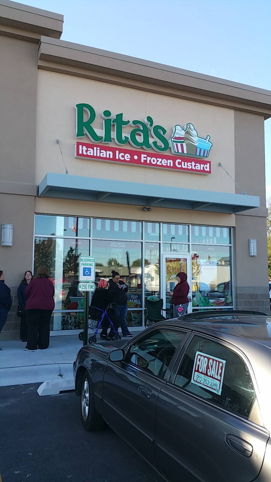 Ritas Italian Ice & Frozen Custard | restaurant | 4841 W 79th St, Burbank, IL 60459, USA | 7084231745 OR +1 708-423-1745
