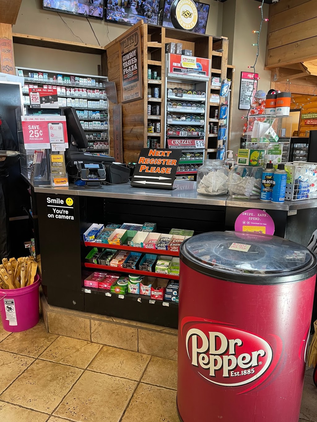 Cowboy Travel Plaza & Smokey Pokey | restaurant | 522 S Peach Road (Exit 174 I-35 &, OK-51, Orlando, OK 73073, USA | 4054135543 OR +1 405-413-5543