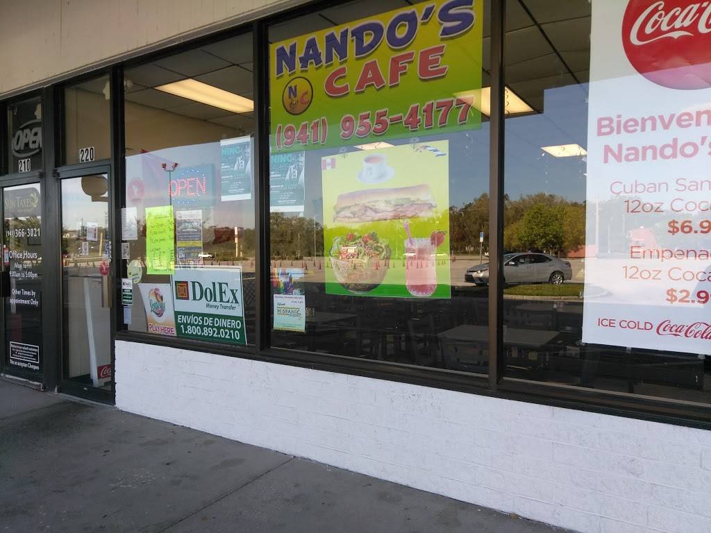 Nandos Cafe | restaurant | 501 N Beneva Rd #220, Sarasota, FL 34232, USA | 9419554177 OR +1 941-955-4177
