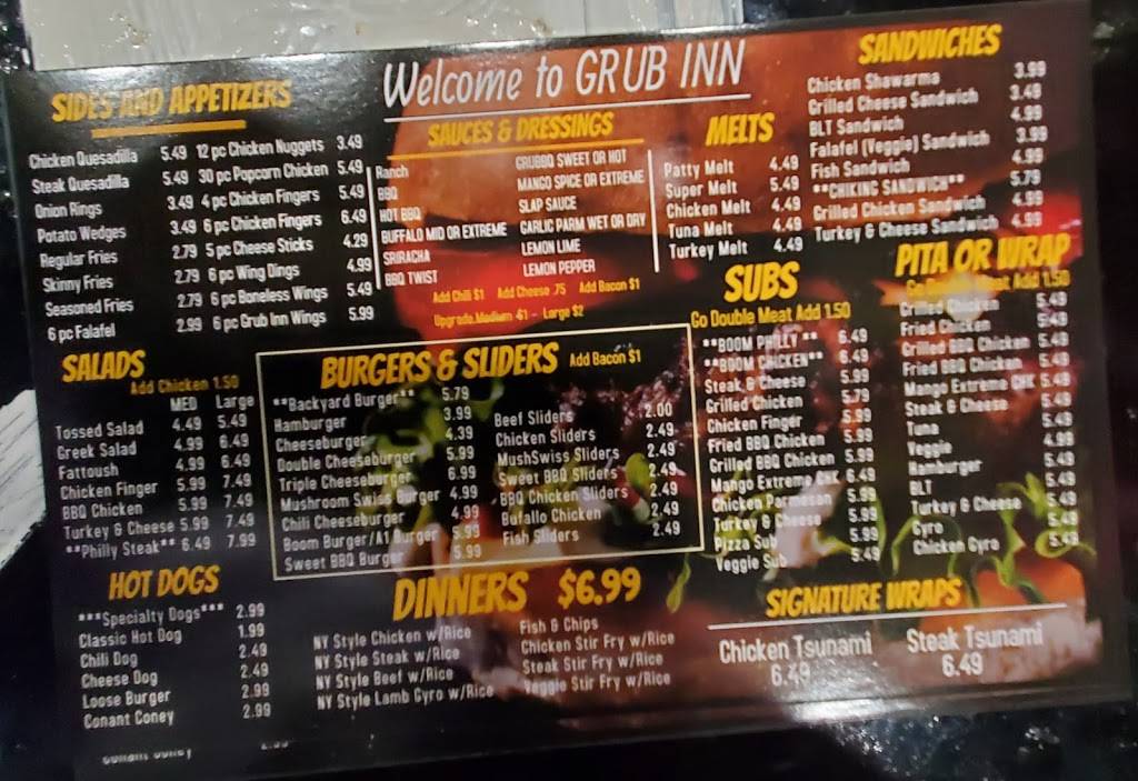 Grub Inn Pizza & Grill | restaurant | 10406 Eagle St, Dearborn, MI 48120, USA | 3139147195 OR +1 313-914-7195