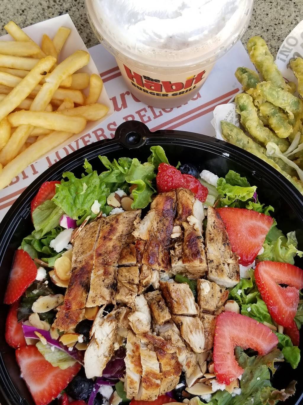 The Habit Burger Grill | restaurant | 11257 183rd St, Cerritos, CA 90703, USA | 5624021010 OR +1 562-402-1010