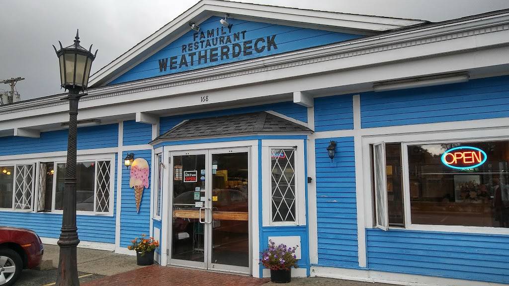 The Weatherdeck Restaurant | restaurant | 168 MA-28, West Harwich, MA 02671, USA | 5084328240 OR +1 508-432-8240
