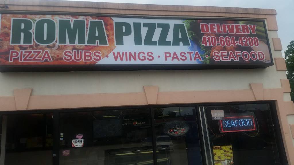 Roma Pizza, Subs, Wings, Pasta, and Seafood | restaurant | 5510 Park Heights Ave, Baltimore, MD 21215, USA | 4103144889 OR +1 410-314-4889