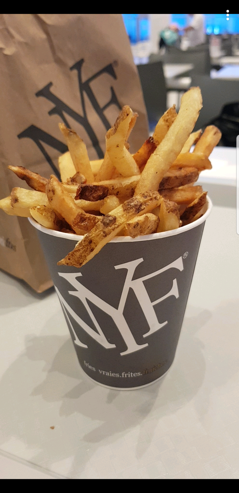 New York Fries - Erin Mills Town Centre | restaurant | 5100 Erin Mills Pkwy, Mississauga, ON L5M 4Z5, Canada | 9055696560 OR +1 905-569-6560