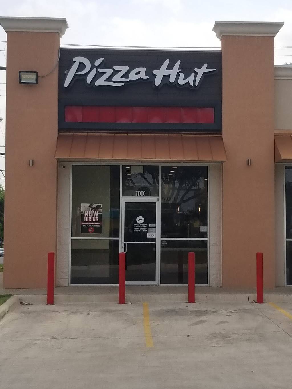 Pizza Hut | meal takeaway | 603 S Tyler St Suite 100, Dallas, TX 75208, USA | 2149482001 OR +1 214-948-2001