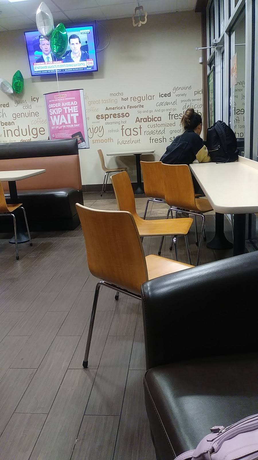 Dunkin | bakery | 10450 Wiles Rd, Coral Springs, FL 33076, USA | 9542559642 OR +1 954-255-9642