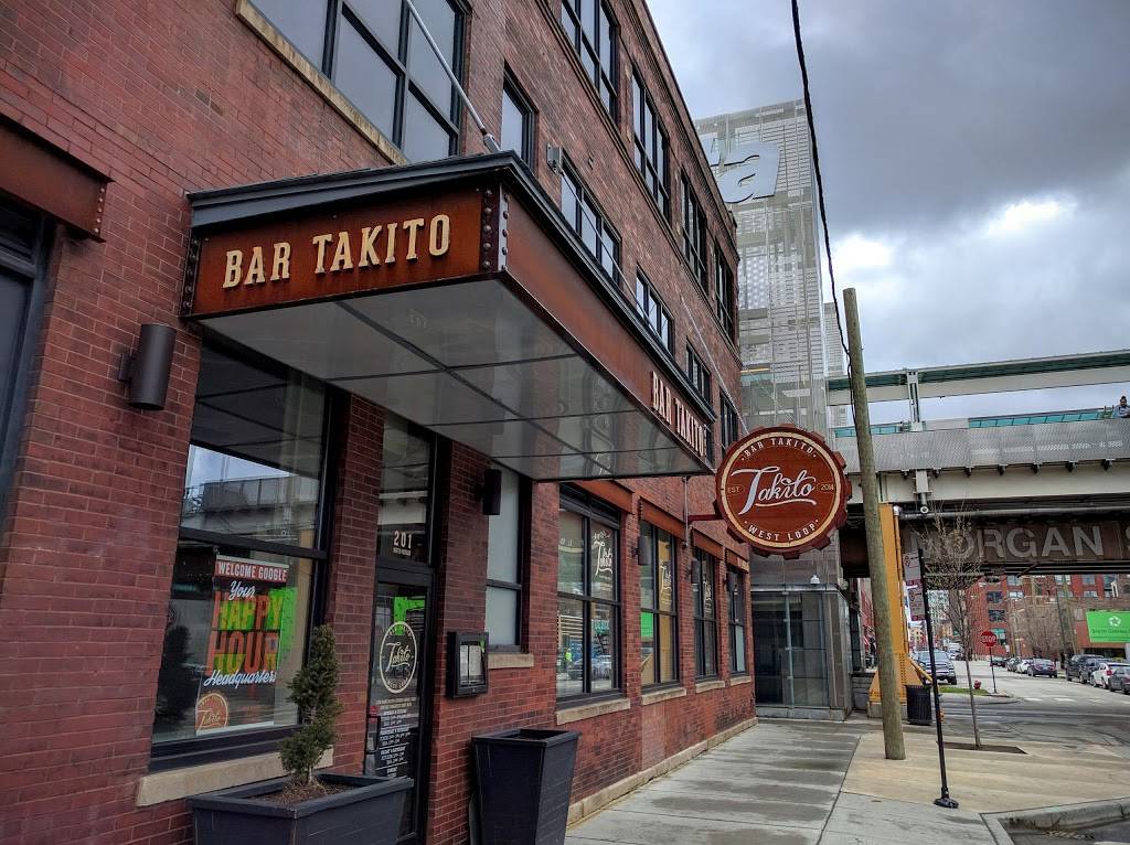 Bar Takito | restaurant | 201 N Morgan St, Chicago, IL 60607, USA | 3128889485 OR +1 312-888-9485