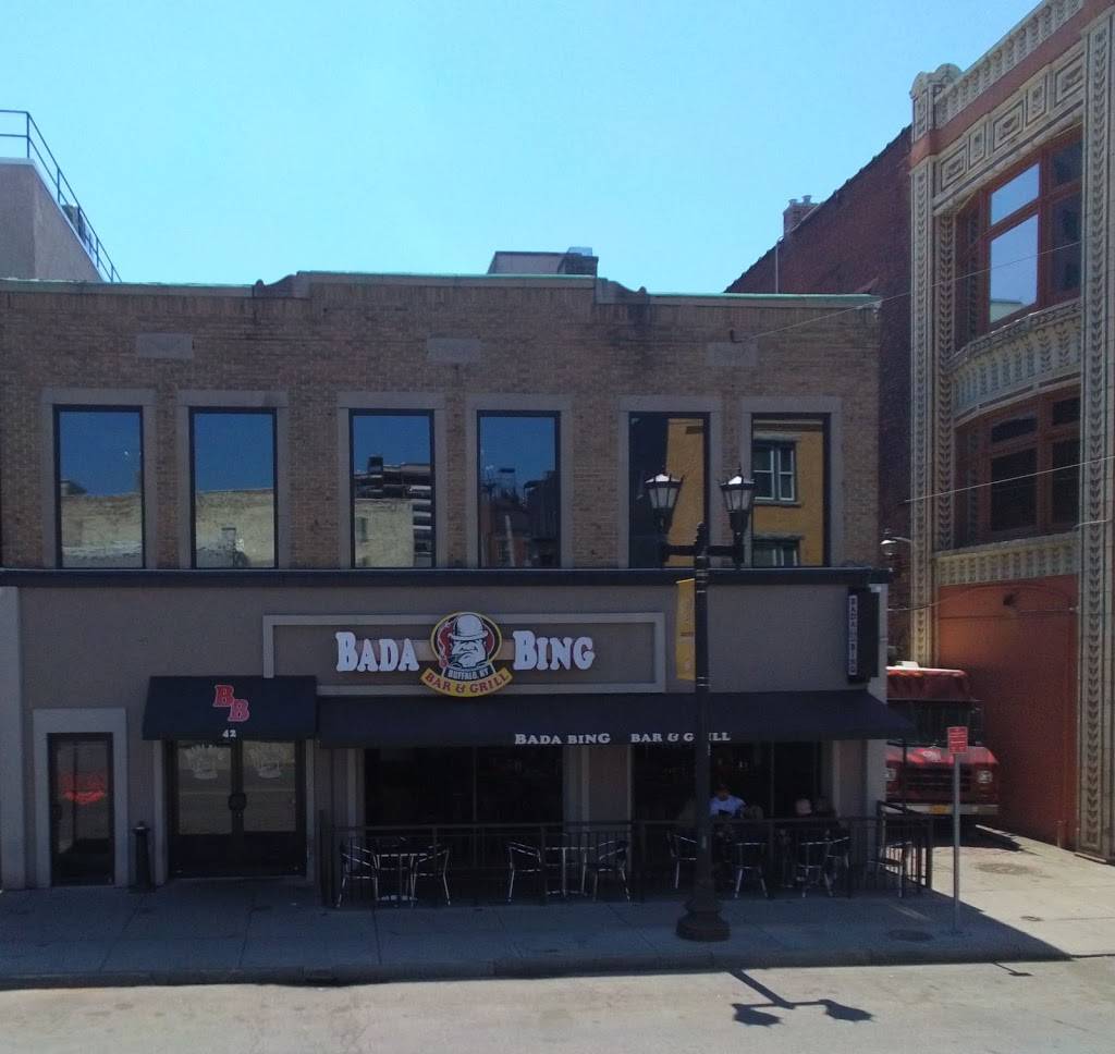Bada Bing | restaurant | 42 W Chippewa St, Buffalo, NY 14202, USA | 7168532464 OR +1 716-853-2464