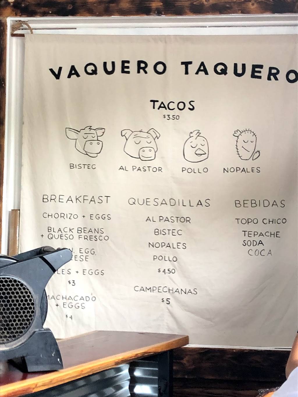 Vaquero Taquero | restaurant | 104 E 31st St, Austin, TX 78705, USA | 5123665578 OR +1 512-366-5578