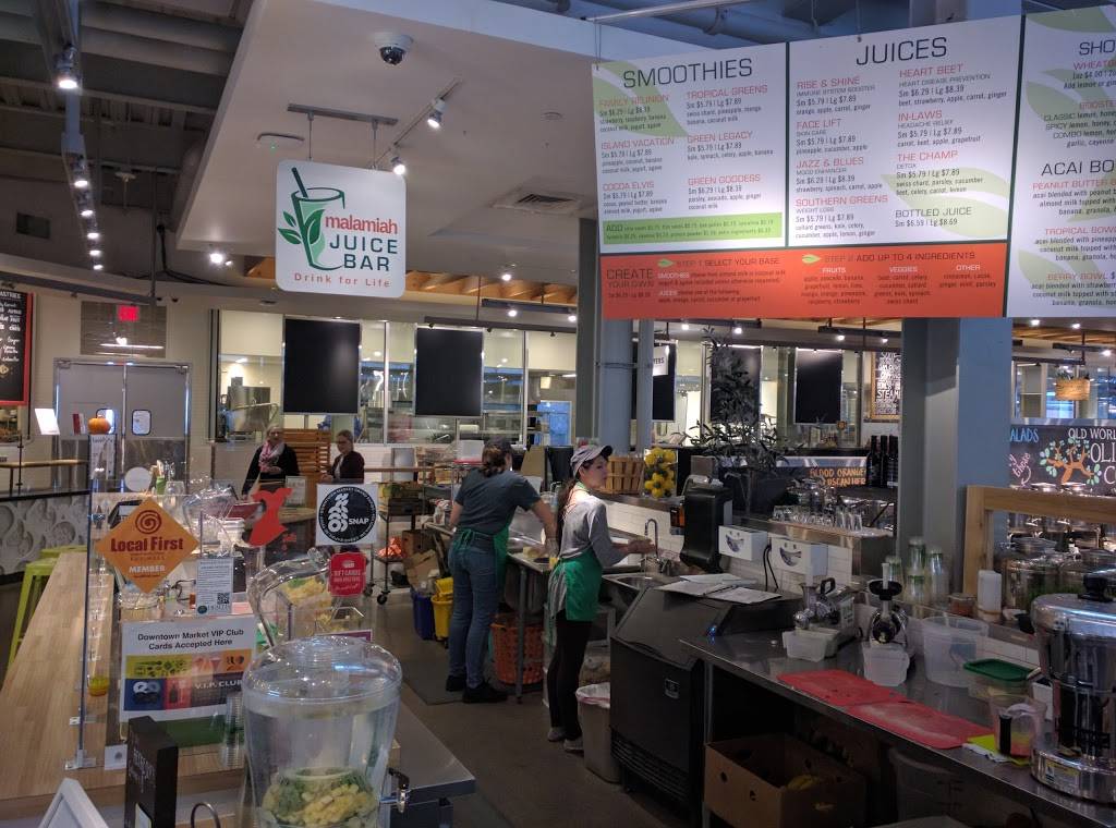 Malamiah Juice Bar | restaurant | 435 Ionia Ave SW #128, Grand Rapids, MI 49503, USA | 6167301532 OR +1 616-730-1532