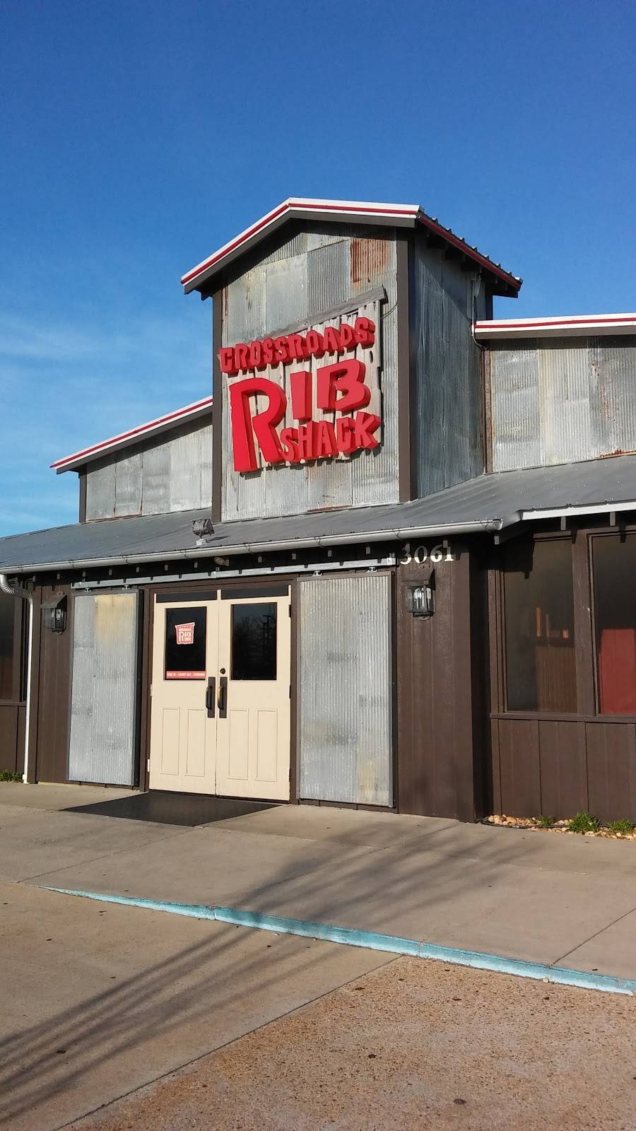 Crossroads Ribshack | restaurant | 3061 Tupelo Commons, Tupelo, MS 38804, USA | 6628401700 OR +1 662-840-1700