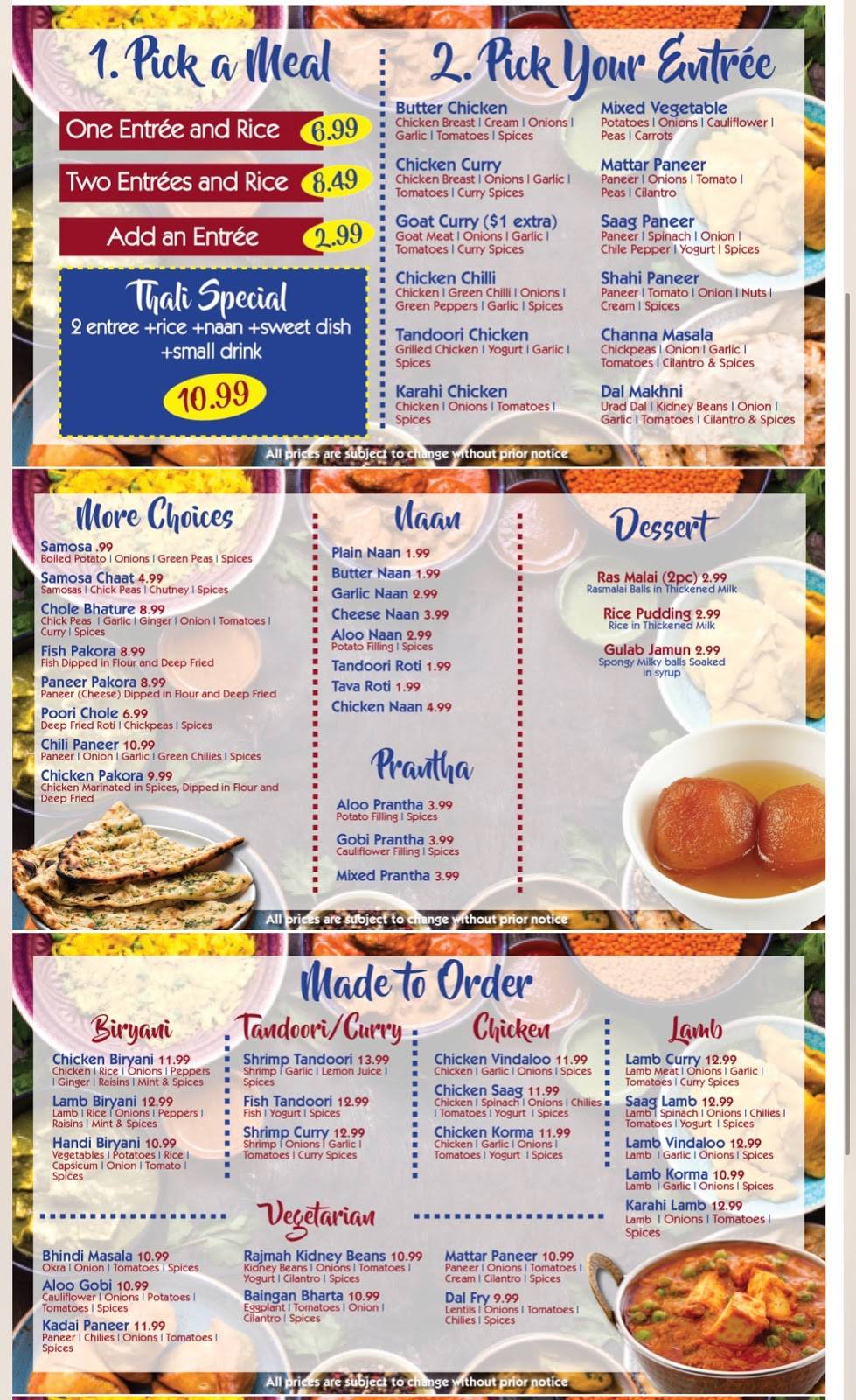 Taj Fine Indian Cuisine | restaurant | 995 Nord Ave, Chico, CA 95926, USA | 5305923395 OR +1 530-592-3395