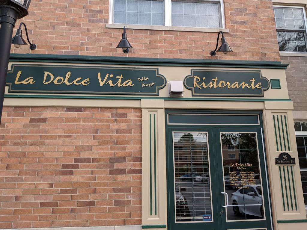 La Dolce Vita Della Piazza Ristorante | restaurant | 21 Old Frankfort Way, Frankfort, IL 60423, USA | 8158069989 OR +1 815-806-9989