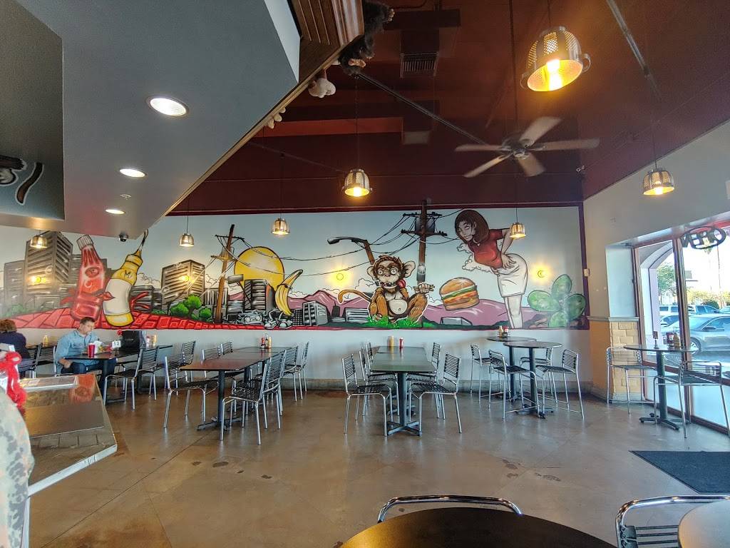 Monkey Burger | restaurant | 5350 E Broadway Blvd #128, Tucson, AZ 85711, USA | 5205149797 OR +1 520-514-9797