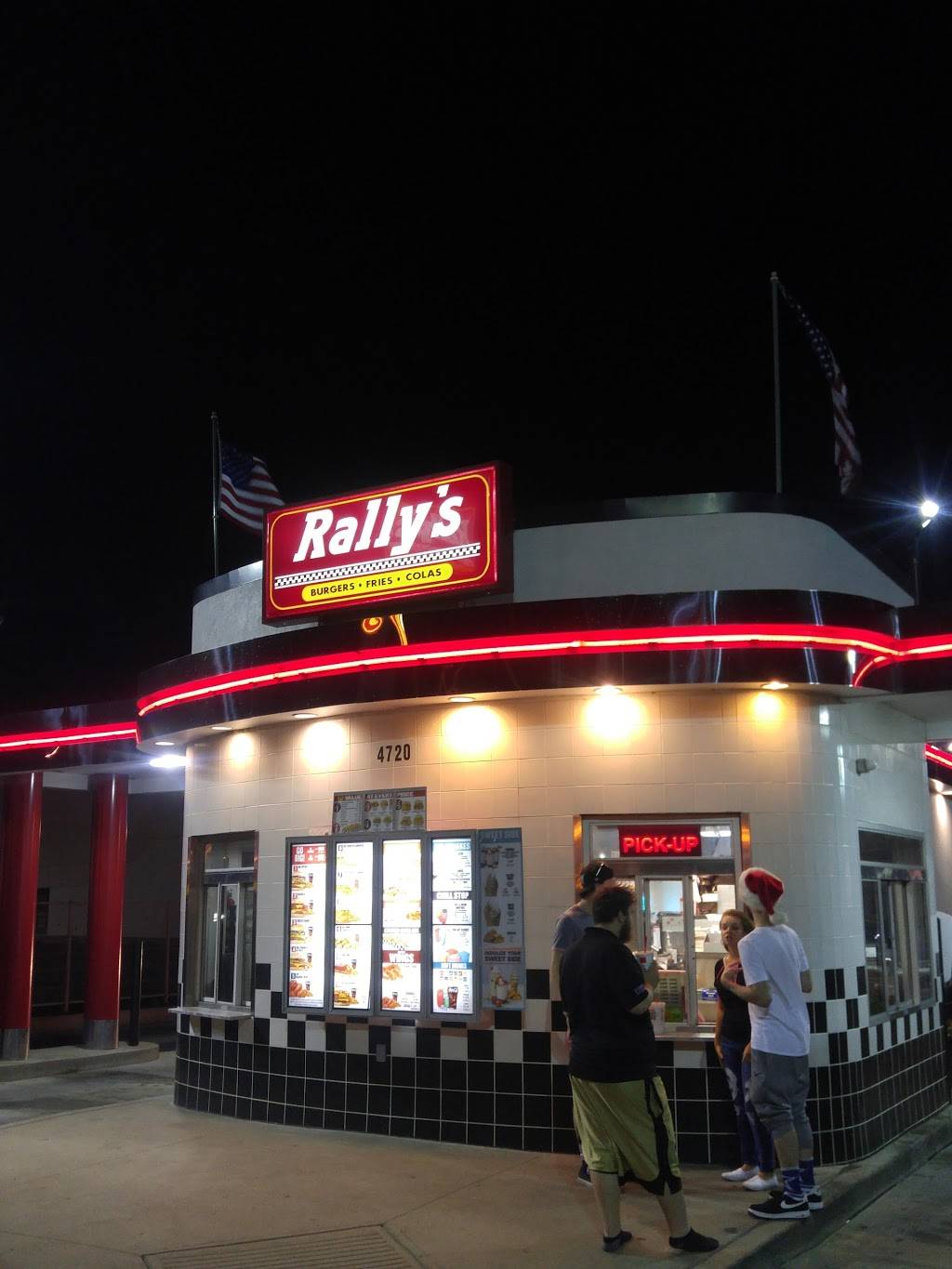 Rallys | restaurant | 4720 E Morgan Ave, Evansville, IN 47715, USA | 8124759450 OR +1 812-475-9450