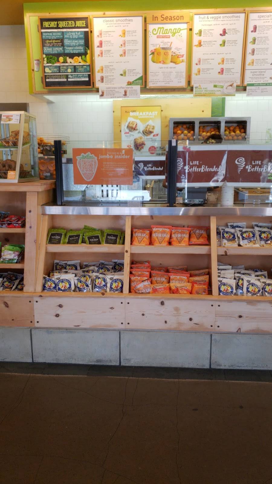 Jamba Juice | restaurant | 1000 Metro Center Blvd #B, Foster City, CA 94404, USA | 6505716200 OR +1 650-571-6200