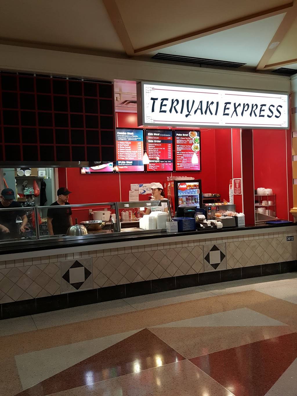 Teriyaki Express | restaurant | 3612 Capital City Mall Dr, Camp Hill, PA 17011, USA | 7177613562 OR +1 717-761-3562