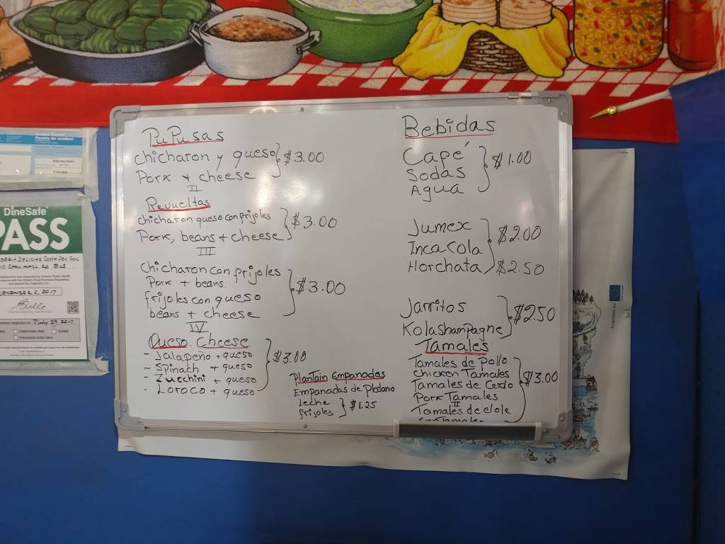 Pupuseria Delicias Costa Del Sol | restaurant | 40 Carl Hall Rd E15, North York, ON M3K 2C1, Canada | 4166382525 OR +1 416-638-2525